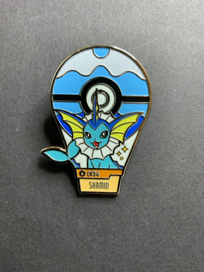 Pokemon Korea Lotte World Exclusive Pin - Vaporeon
