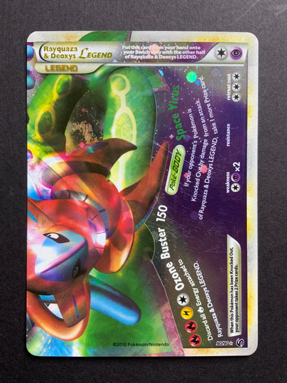 Pokemon Rayquaza & Deoxys Legend (Bottom) - Undaunted (UD) LP