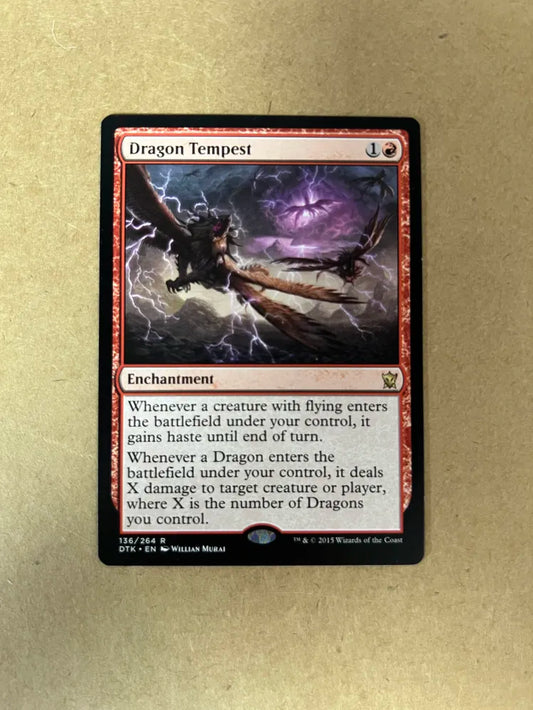 MTG TCG Dragon Tempest DTK-136/264 Rare Enchantment NM