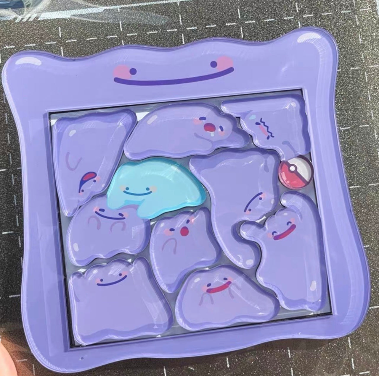 POKEMON Ditto White Board Magnetic Puzzle