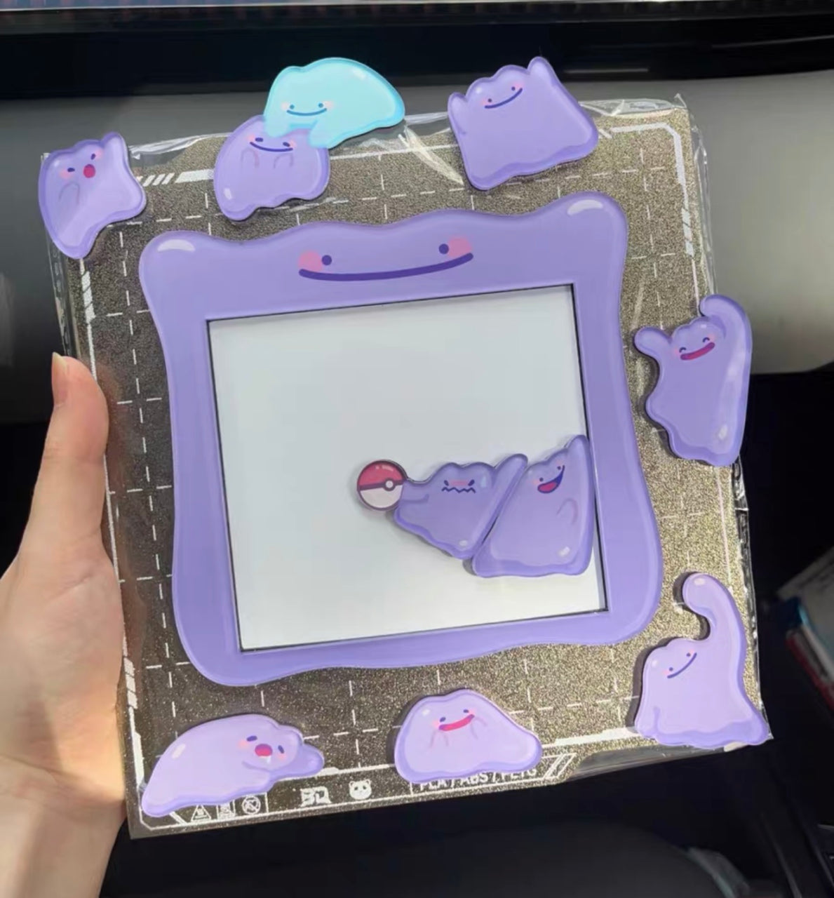 POKEMON 3D Ditto Sticker Sheet