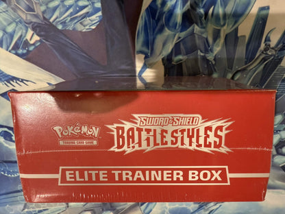 Battle Styles Elite Trainer Box (Single Strike Urshifu) (Small Tear) (Red) (W)