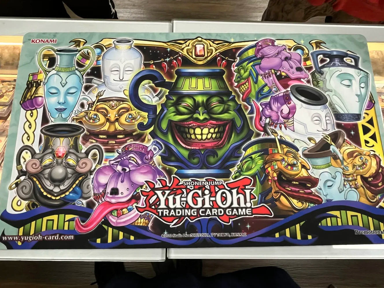 YUGIOH Pot Collection Win a Mat Playmat