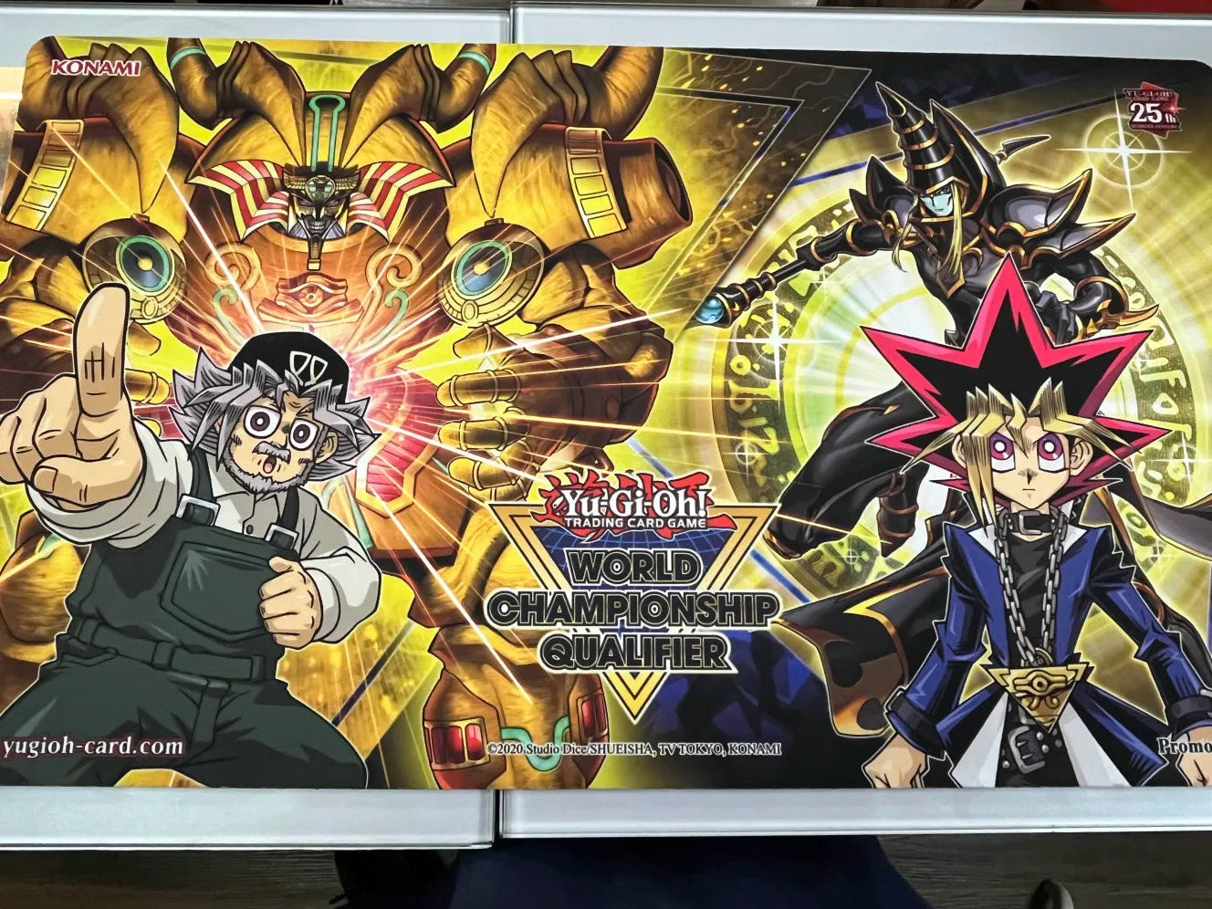 YUGIOH Exodia & Dark Magician Worlds Championship 2024 Playmat
