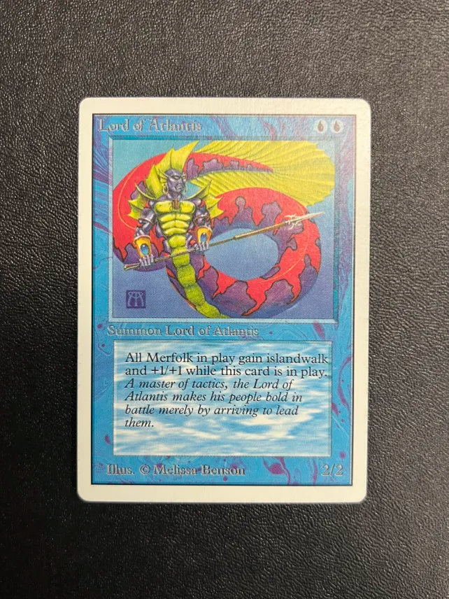 Magic The Gathering Lord of Atlantis Unlimited MP