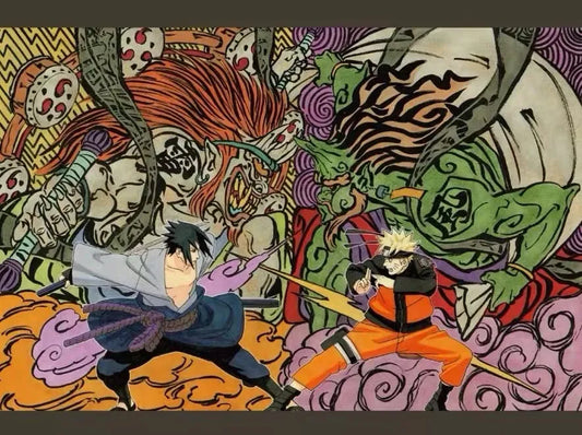 Naruto – Naruto & Sasuke Binder Unofficial 9 Pocket Zippered Binder 360 Slot