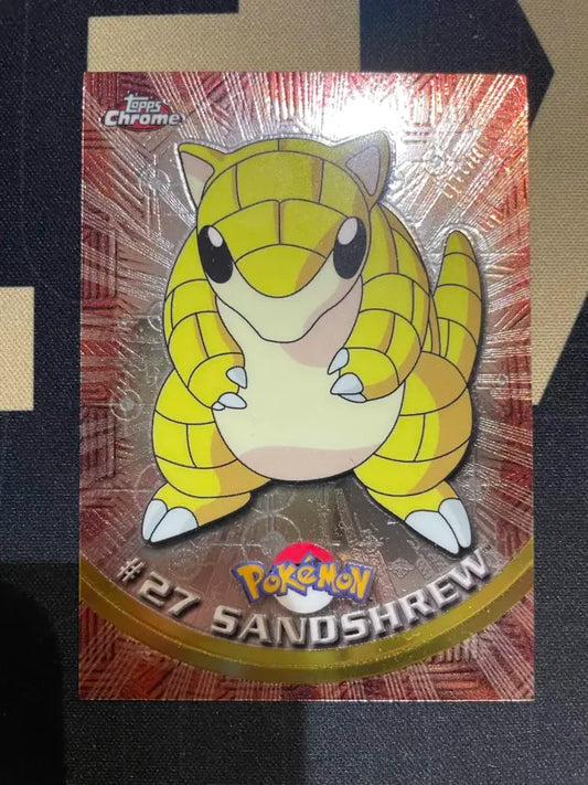 Topps Sandshrew #27 Pokemon NM