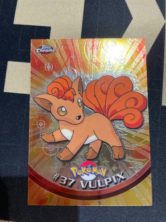 Topps Vulpix #37 Holo Pokemon NM