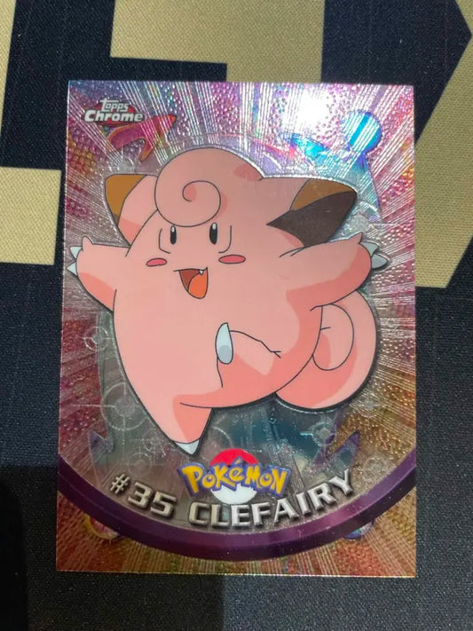 Topps Clefairy #35 Holo Pokemon NM