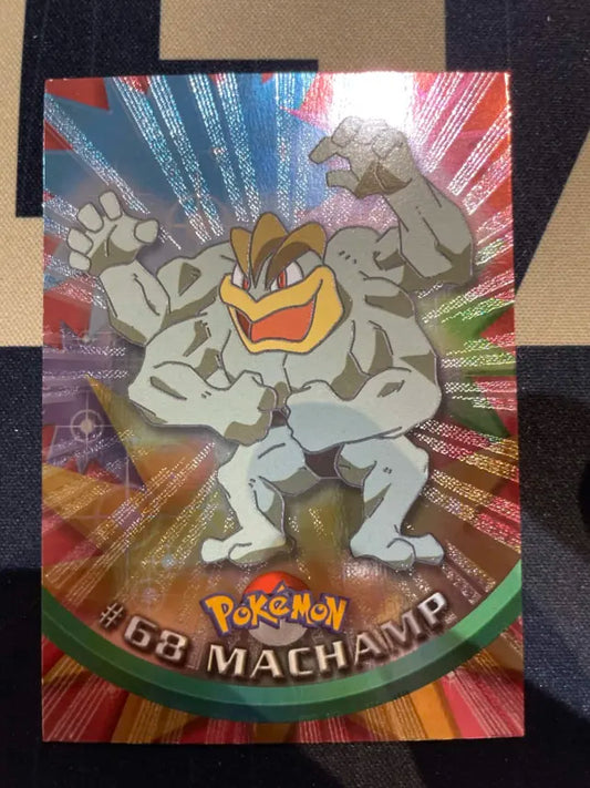 Topps Machamp #68 Holo Pokemon NM