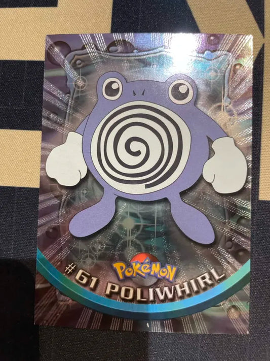 Topps Poliwhirl #61 Holo Pokemon NM