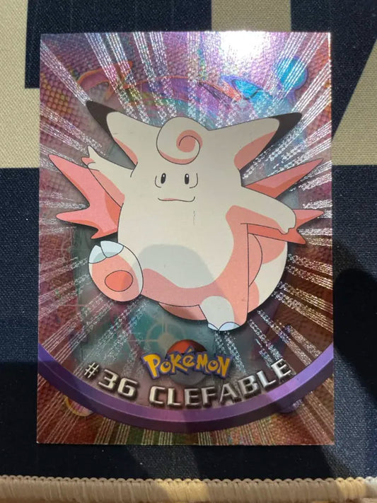 Topps Clefable #36 Holo Pokemon NM
