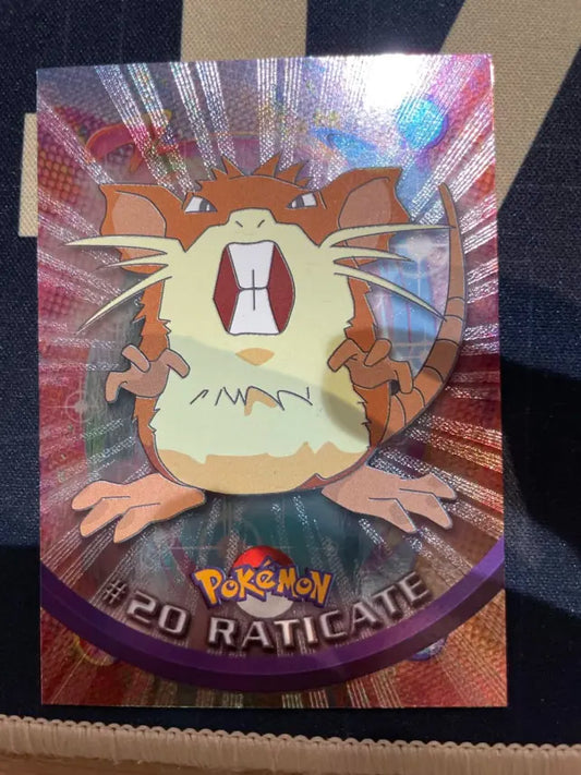 Topps Raticate #20 Holo Pokemon NM
