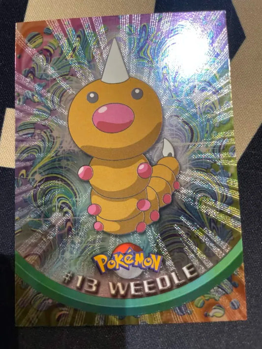 Topps Weedle #13 Holo Pokemon LP