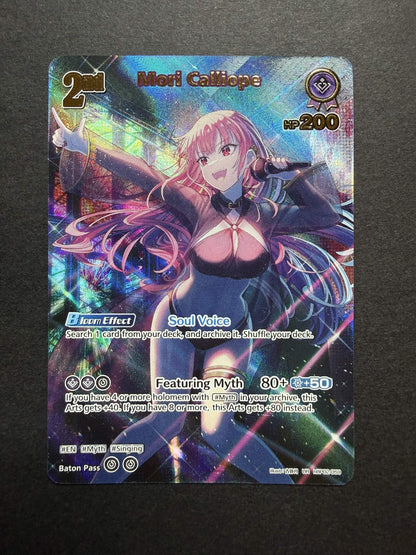 Hololive Official Card Game 2nd Mori Calliope UR hBP02-059 NM