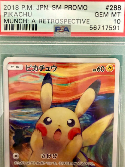 Pokemon Pikachu Munch Promo 288 Japanese PSA 10 GEM MINT