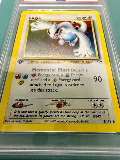 POKEMON 2000 NEO GENESIS 1ST EDITION #9 LUGIA HOLO 1ST EDITION PSA 8.5