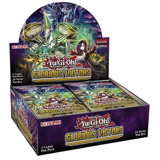 [PRE ORDER] YUGIOH Glorious Victors Booster Box