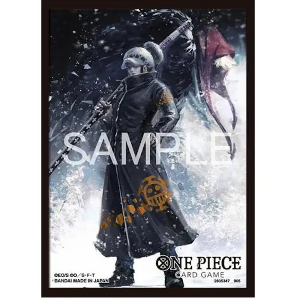 Bandai - One Piece Official Sleeves 70ct - Trafalgar Law