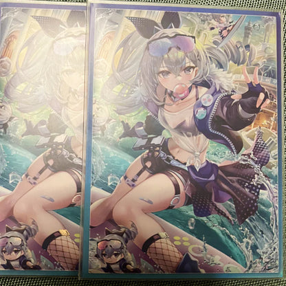 Honkai Star Silver Wolf Standard Holographic Card Sleeves 60ct