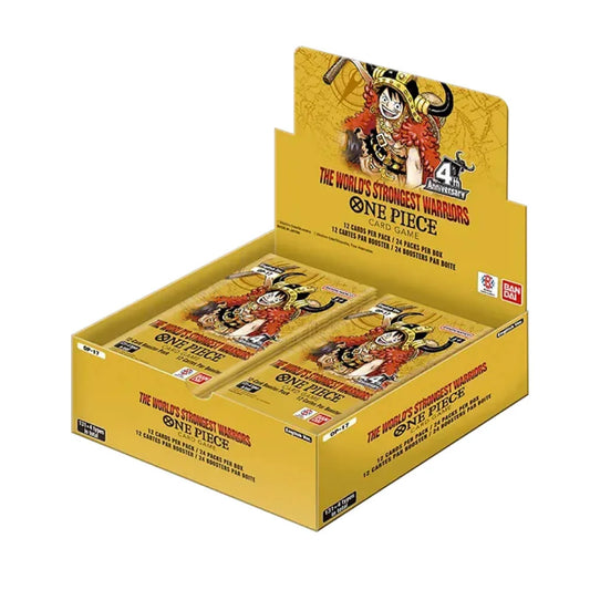 ONE PIECE OP17 Set 17 The World's Strongest Warriors Booster Box