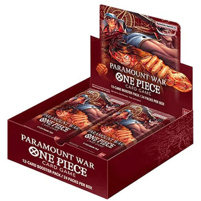 One Piece Paramount War OP02 Booster Box (Slight Tear)