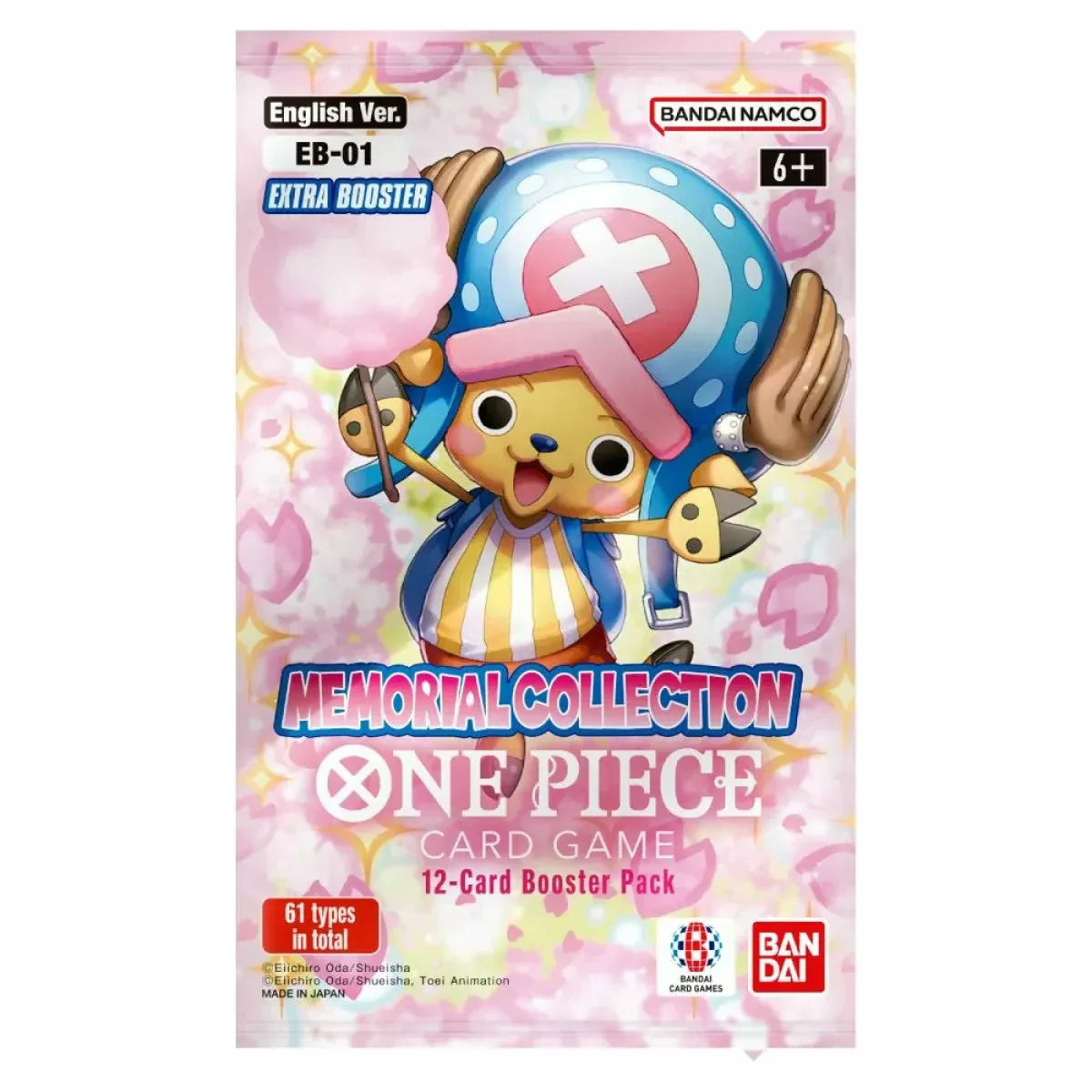 One Piece Memorial Collection Extra Booster EB01 BOOSTER PACK (W)