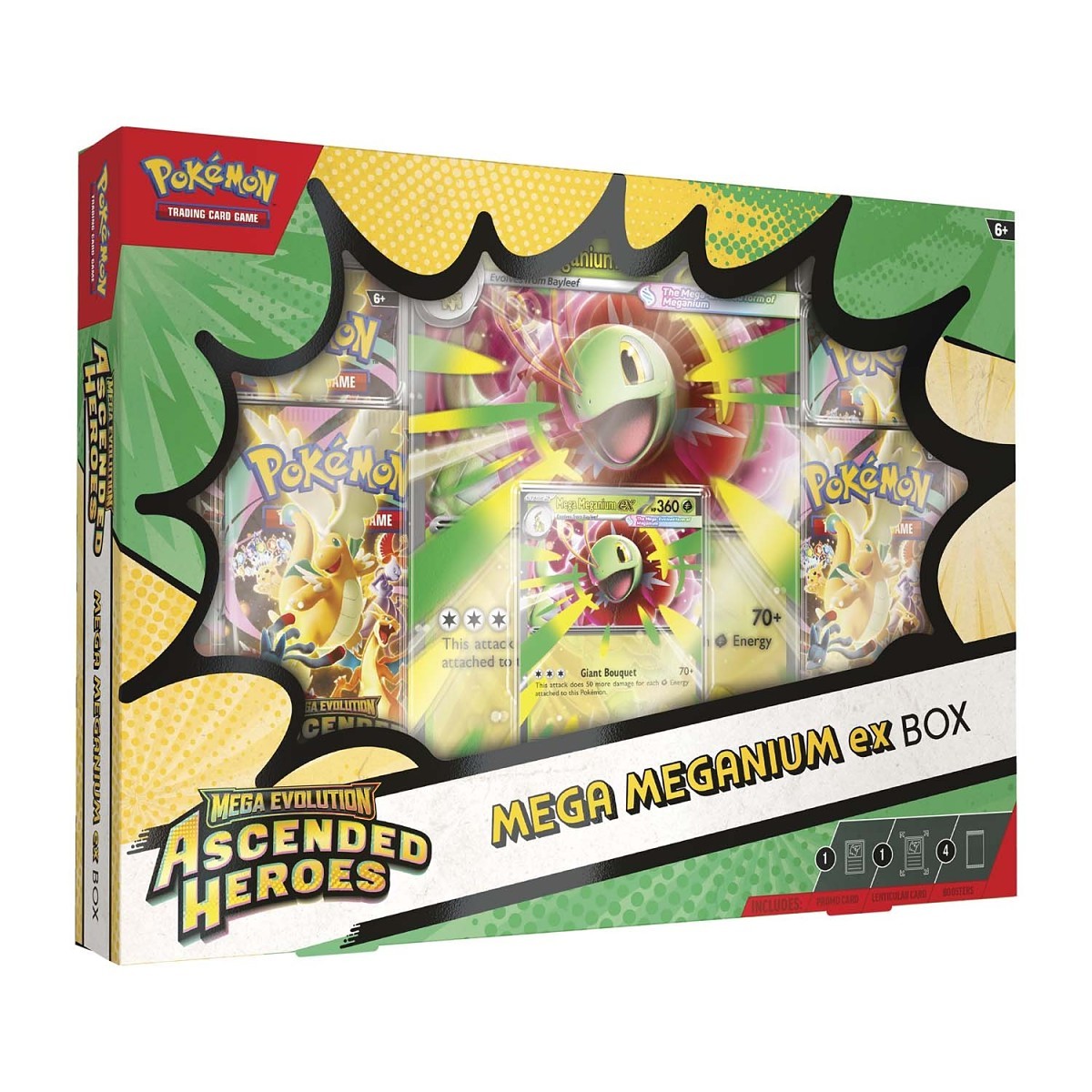 POKEMON Ascended Heroes Mega Meganium EX Box