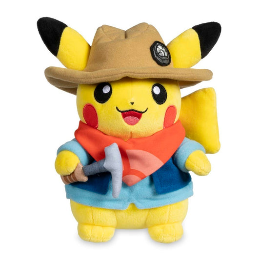Pokémon Fossil Museum: Excavator Pikachu Plush - 8 ¼ In.