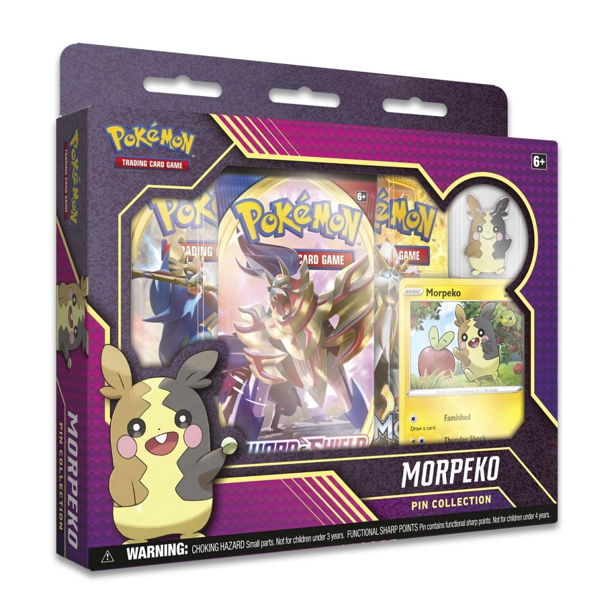 Pokemon Morpeko Pin Collection Sword and Shield (w)