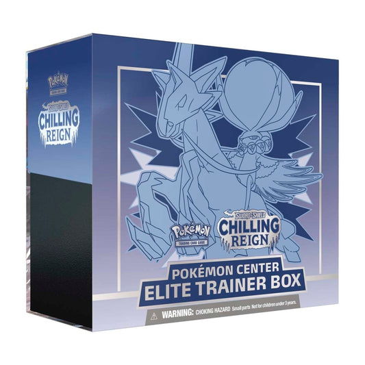 Pokemon Chilling Reign ETB Pokemon Center Exclusive Ice Rider (w)