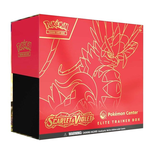 Pokemon Scarlet & Violet Base Pokemon Center Elite Trainer Box Koraidon