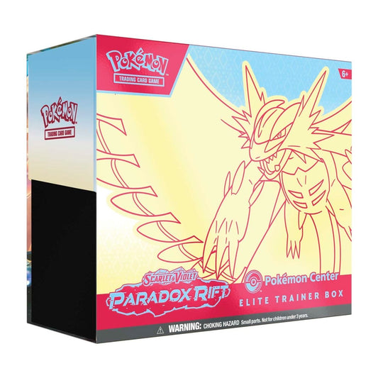Pokemon Paradox Rift Pokemon Center Elite Trainer Box Roaring Moon
