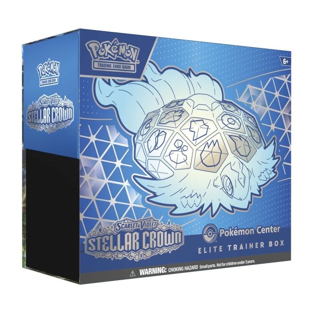Pokemon Stellar Crown PC ETB Pokemon Center Elite Trainer Box