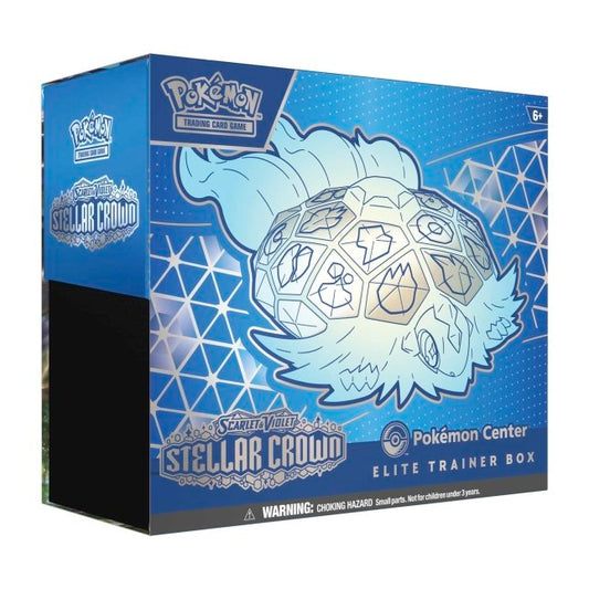 Pokemon Stellar Crown PC ETB Pokemon Center Elite Trainer Box