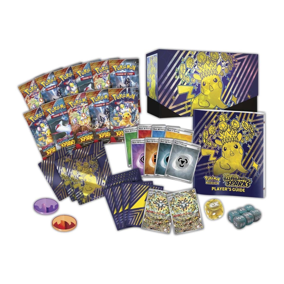 Pokemon Surging Sparks Elite Trainer Box POKEMON CENTER EXCLUSIVE