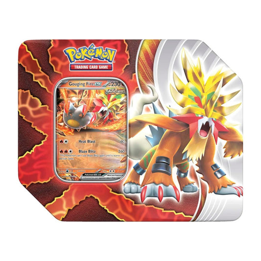 POKEMON Paradox Destinies Tin Gouging Fire EX