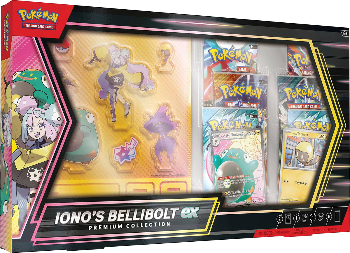 POKEMON Iono's Bellibolt EX Premium Collection Box (w)