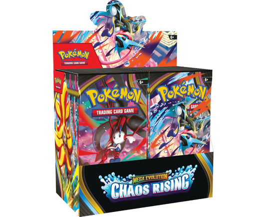 [PRE ORDER] POKEMON Mega Evolution Chaos Rising Booster Box