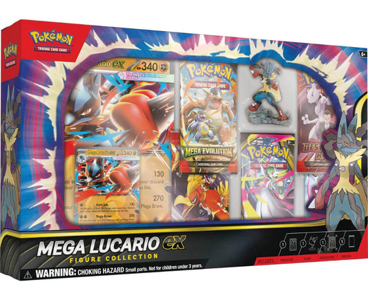 POKEMON Mega Lucario EX Figure Collection Box