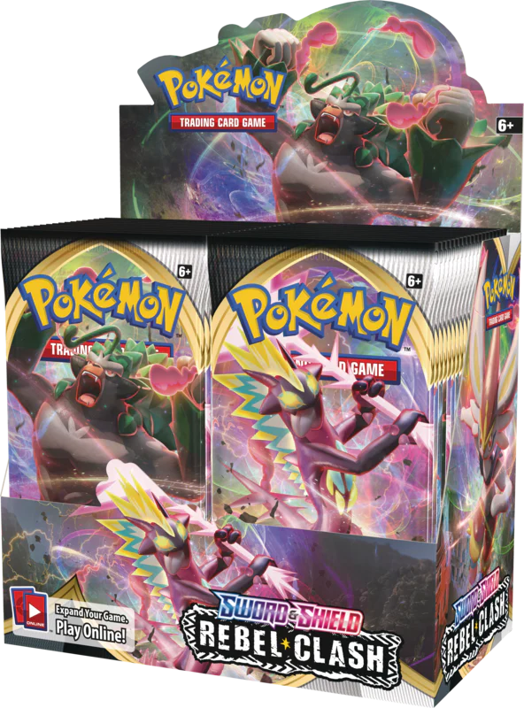 POKEMON - Rebel Clash Booster Box (w)