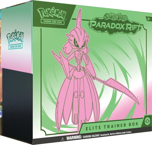 Pokemon Paradox Rift Elite Trainer Box ETB (Iron Valiant / Roaring Moon)