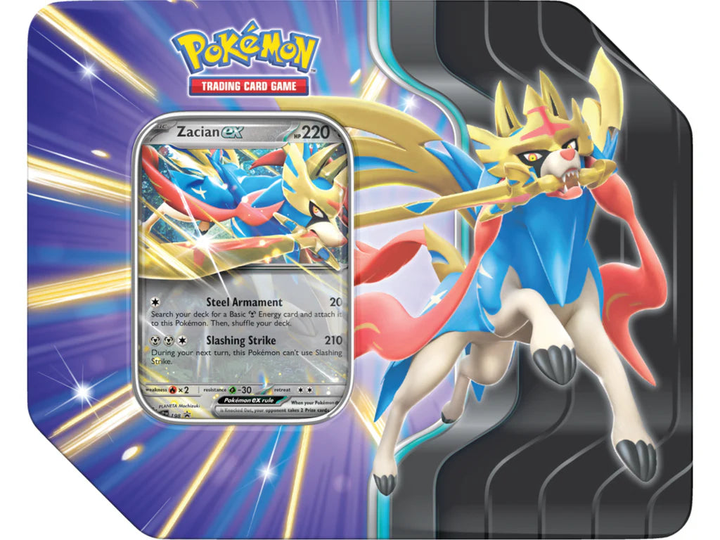 Pokemon Slashing Legends Summer 2025 Tins