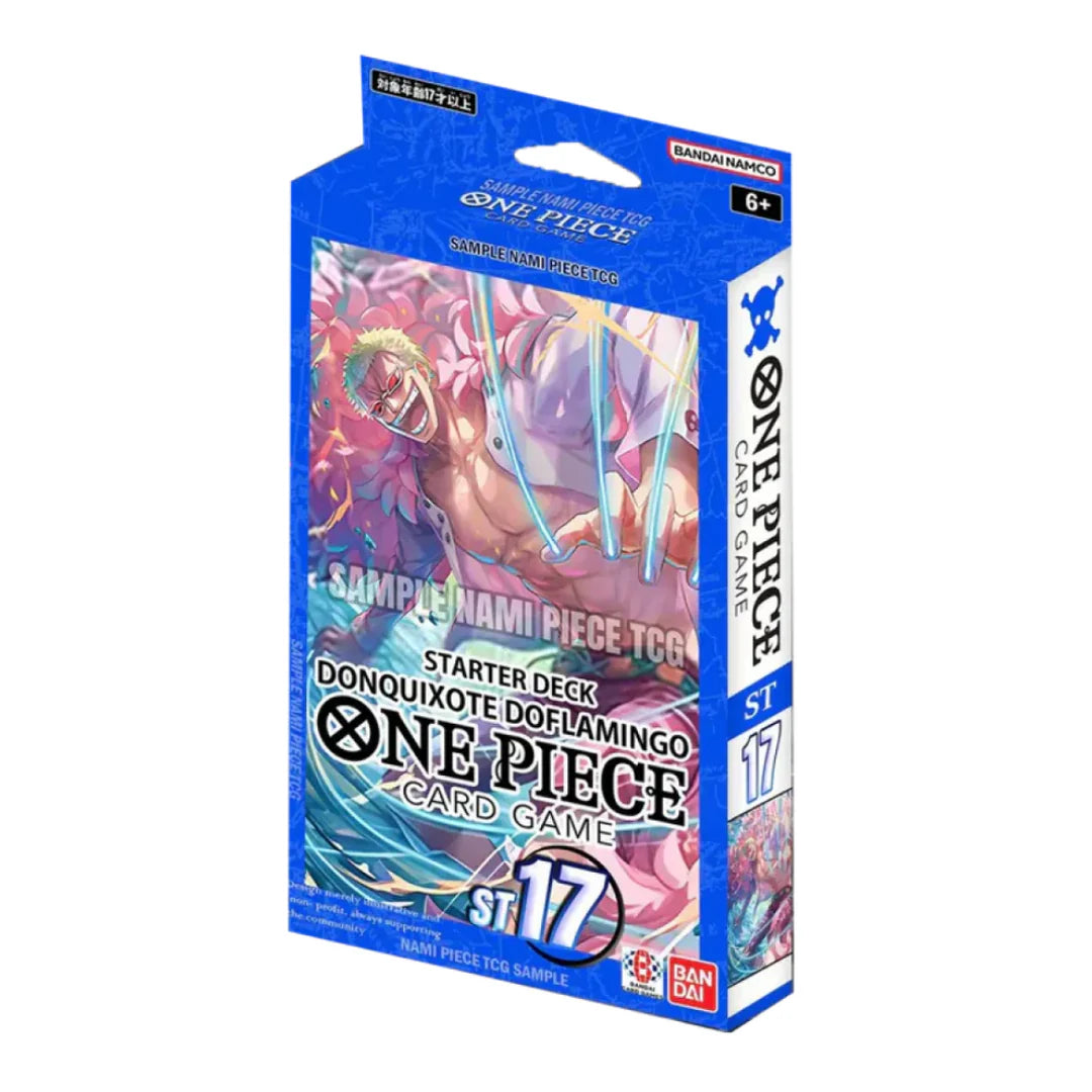 One Piece Blue Donquixote Doflamingo Starter Deck ST17