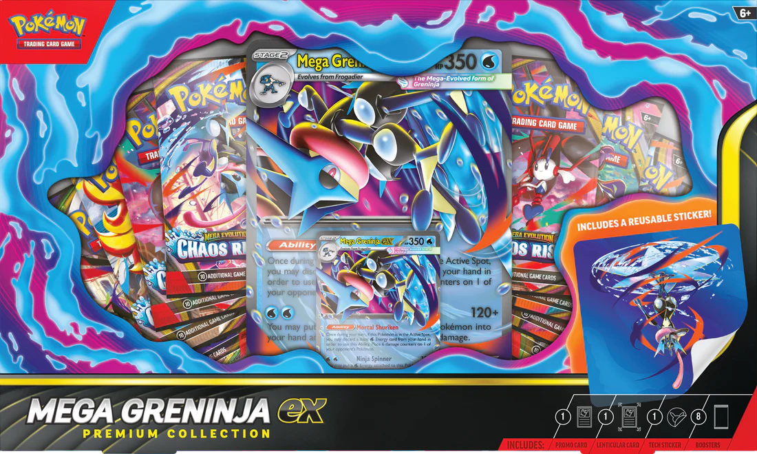 [PRE ORDER] POKEMON Mega Greninja EX Premium Collection Box