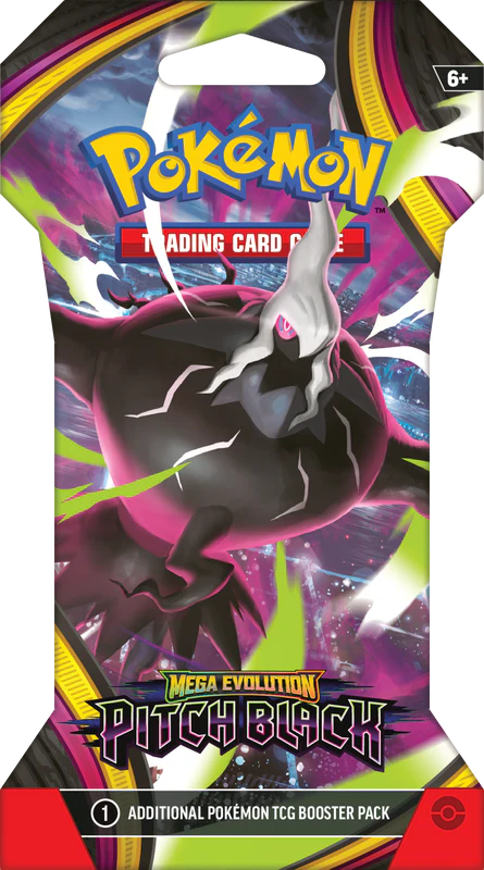 [PRE ORDER July 2026] POKEMON Mega Evolution Pitch Black Sleeved Booster Pack