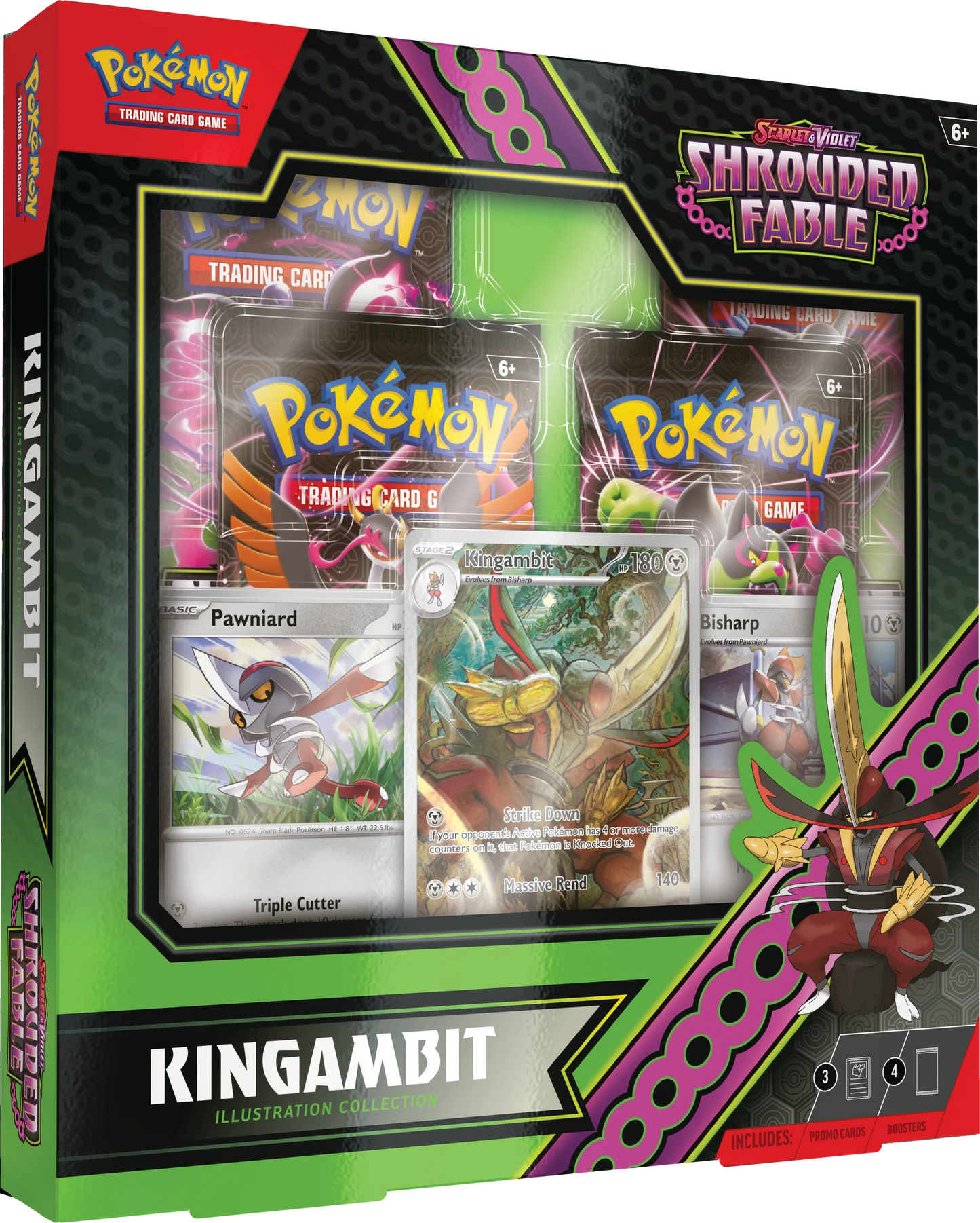 Pokemon Shrouded Fable Kingambit Collection