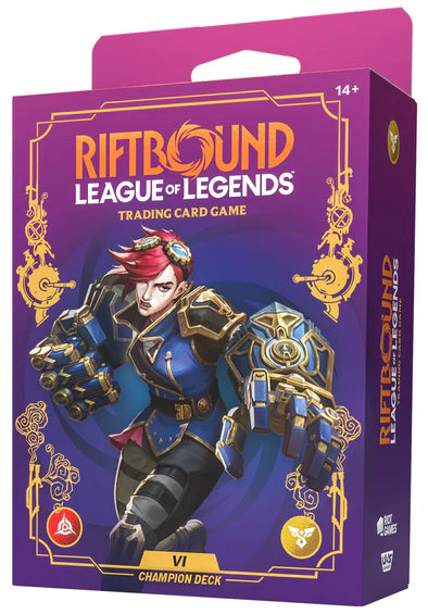 League of Legends RIFTBOUND TCG Unleashed Champion Deck Vi