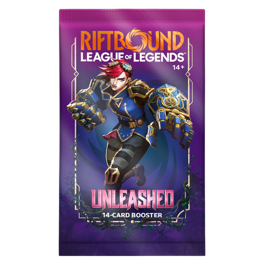 League of Legends RIFTBOUND TCG Unleashed Booster Pack