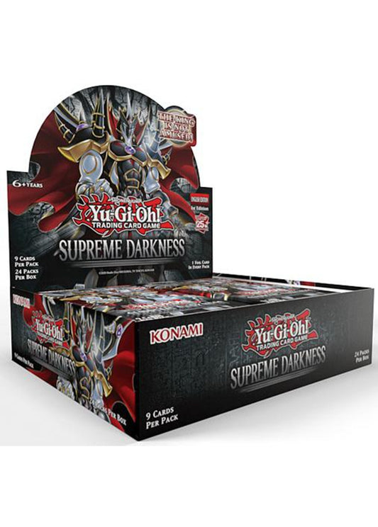 [PRE ORDER Jan 2025] Yugioh Supreme Darkness Booster Box